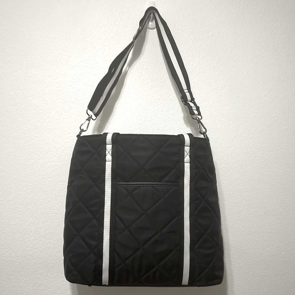 Sol and Selene NWOT Quilted Black Crossbody Bag w/Adjustable Strap Retail $120